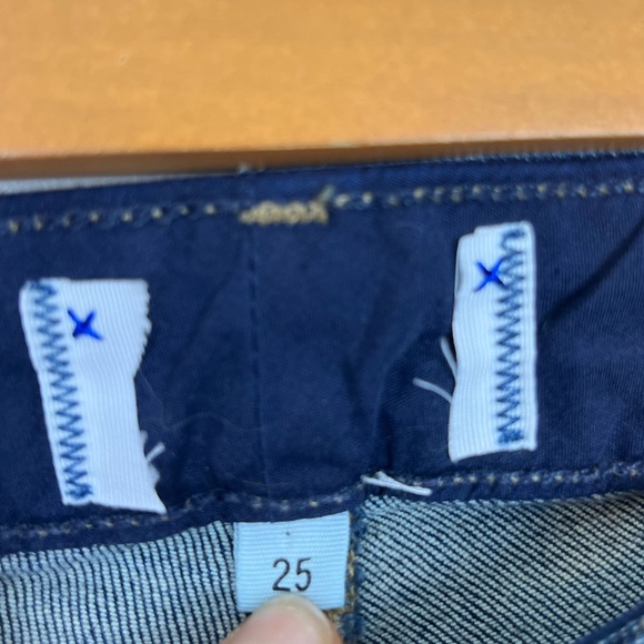 Paige Jacqueline Straight Leg Jeans Sz 25 - Picture 6 of 12